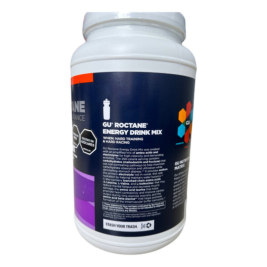 Hidratante Gu Roctane Con Carbohidratos Drink Mix Ultra Endurance 1560gr Uva
