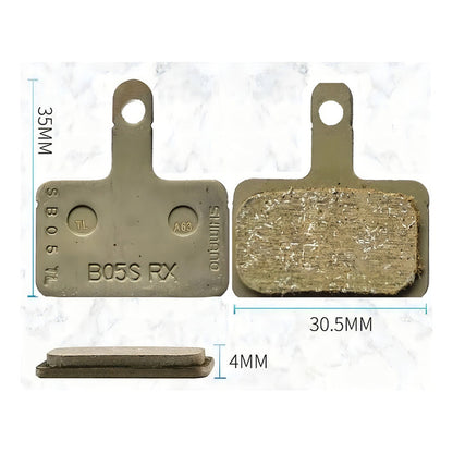Pastillas De Freno Disco Shimano B05s-rx Resina Con Resorte