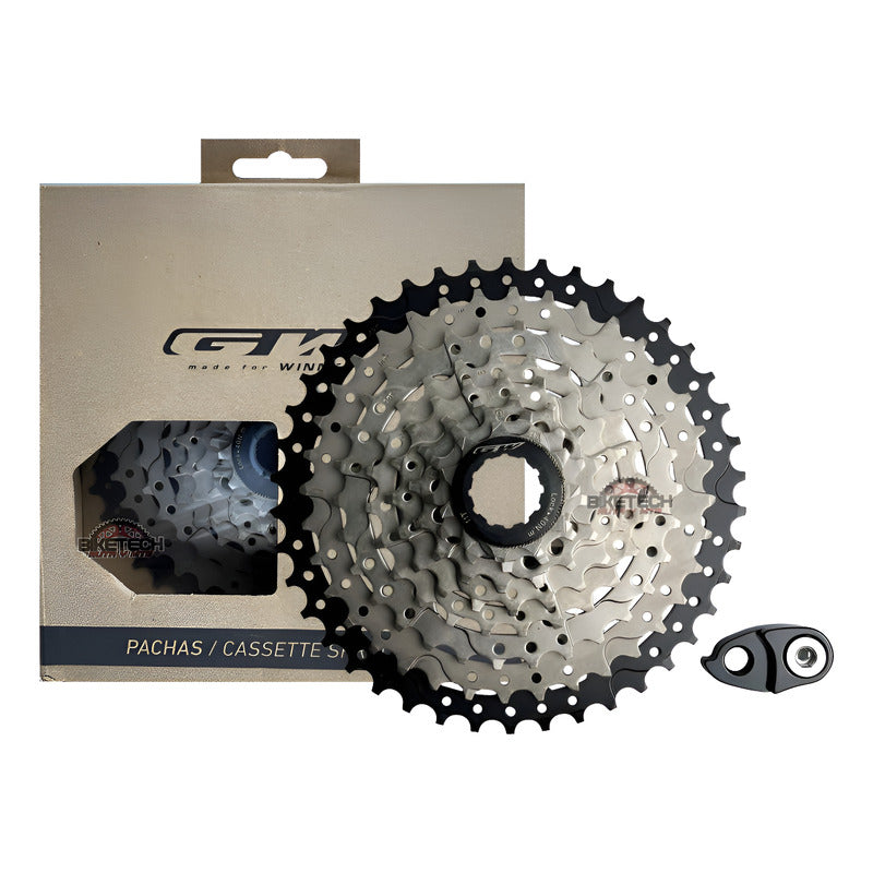 Pacha De 8 Velocidades Gw 11-42 Mtb + Obsequio Gris 11 42