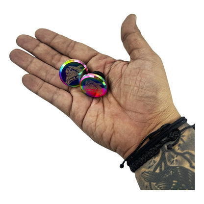 Tapones Enlee Tornasol Para Dirección Bicicleta Mtb