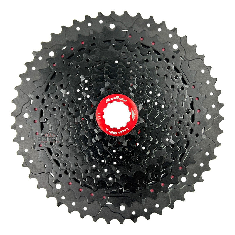 Pacha Cassette 11 Velocidades Sunrace Mx8 11-50 Biciclet Mtb - Negro - 11 - 50