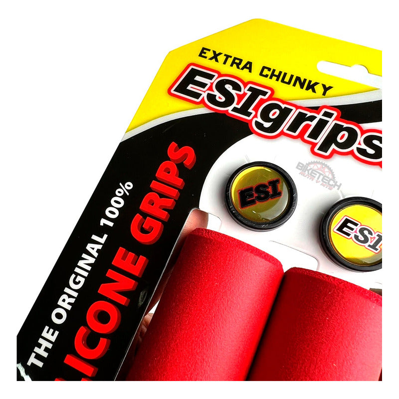 Mango Bicicleta Esi Grips Extra Chunky Rojo