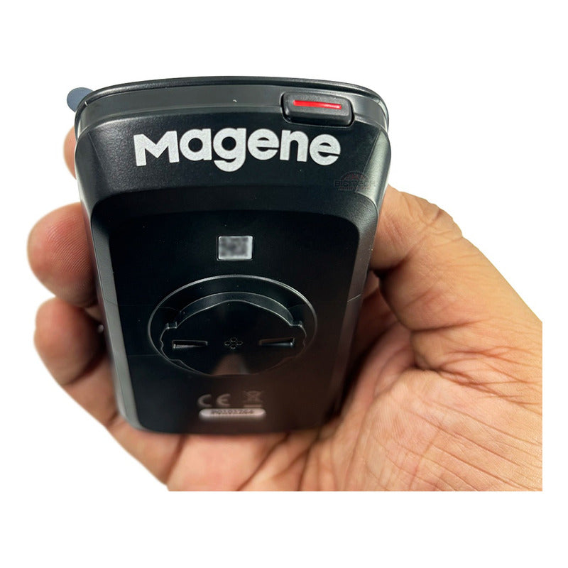Ciclocomputador Gps Magene C606 + Protector+ Sensor Cadencia Negro