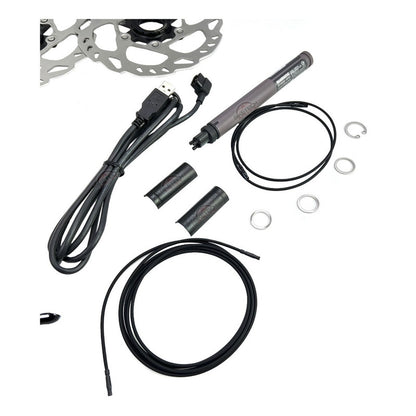 Grupo Shimano 105 R7170 Di2 12 Velocidades  Para Ruta  Negro