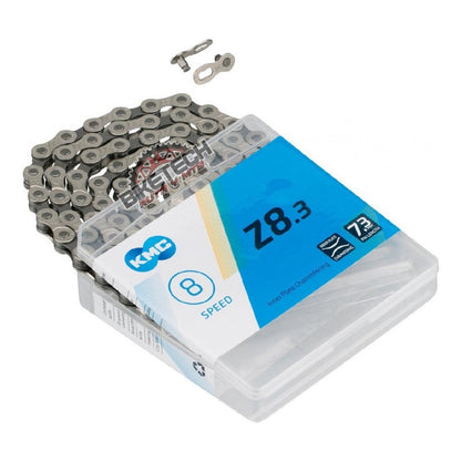 Combo 8 Vel. Pacha Gw 11-28 Piñones + Cadena Kmc Z8 Ruta Negro 11 40