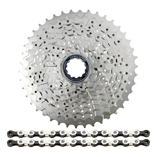 Pacha Shimano Deore 10 Velocidades 11-42 Cadena 10v Shimano Plateado 11 42