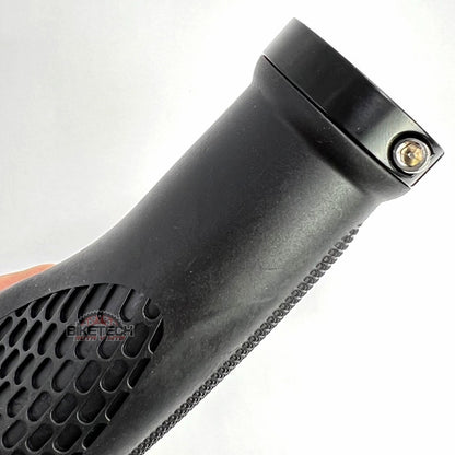 Grips Mangos Bicicleta Gw Ergonómicos De Seguridad Negro