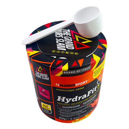 Hidratante En Polvo Named Sport Hydrafit 400g + Bidón