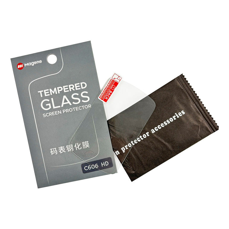 Ciclocomputador Gps Magene C606 + Protector+ Sensor Cadencia Negro