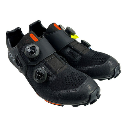 Zapatillas Mtb Dmt Mh1 Negro Doble Boa Suela Carbono Negro 40 Eu Punto 3d