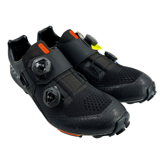 Zapatillas Mtb Dmt Mh1 Negro Doble Boa Suela Carbono Negro 40 Eu Punto 3d