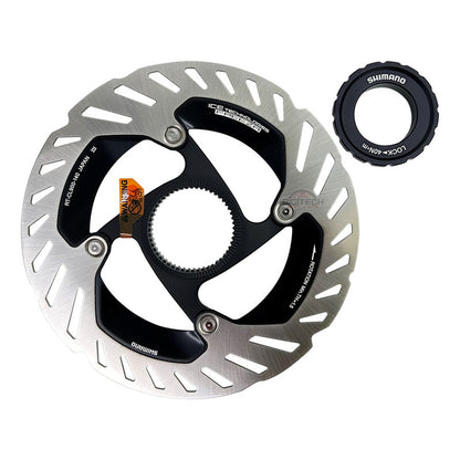 Disco Rotor Shimano Rt- Cl900 Ice Tech Centerlock 140mm Plateado