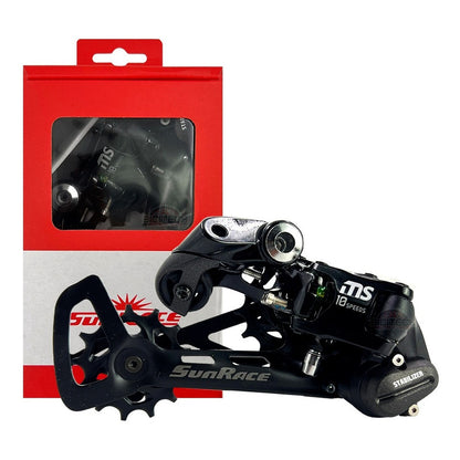Tensor Sunrace Ms100 10 Velocidades Para Bicicleta Mtb Negro