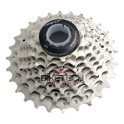 Pacha Gw 8v Bicicleta Ruta 11-28 + Cadenilla Shimano 8v Hg40 11 28 Gris