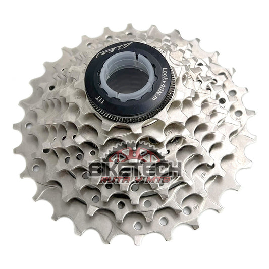 Pacha Gw 8v Bicicleta Ruta 11-28 + Cadenilla Shimano 8v Hg40 11 28 Gris