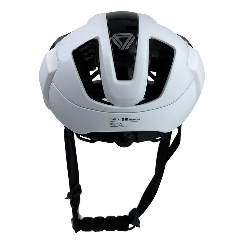 Casco Ciclismo Gw R2 Blanco M Bicicleta Ruta Y Mtb