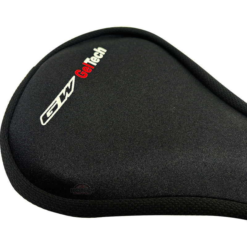 Forro  Gel Protector Sillín Bicicleta Gw  Extra Cómodo Negro 2.9 Cm 2 Cm