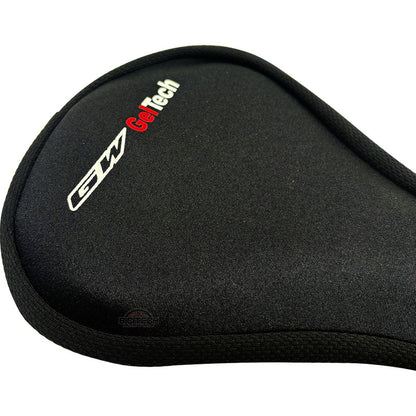 Forro  Gel Protector Sillín Bicicleta Gw  Extra Cómodo Negro 2.9 Cm 2 Cm