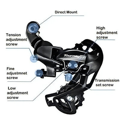 Tensor Shimano Tourney Tx800 Para 7 Y 8 Velocidades