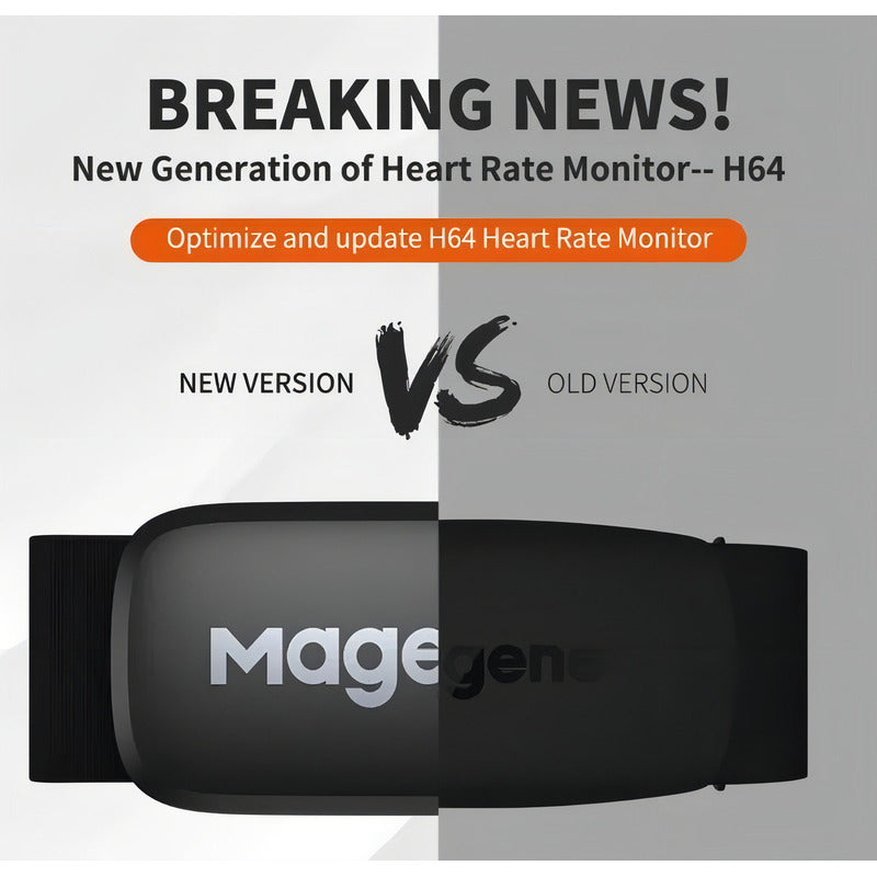 Monitor Cardíaco Magene H64 Torácico Bluetooth Ant+ Compatibilidad Garmin