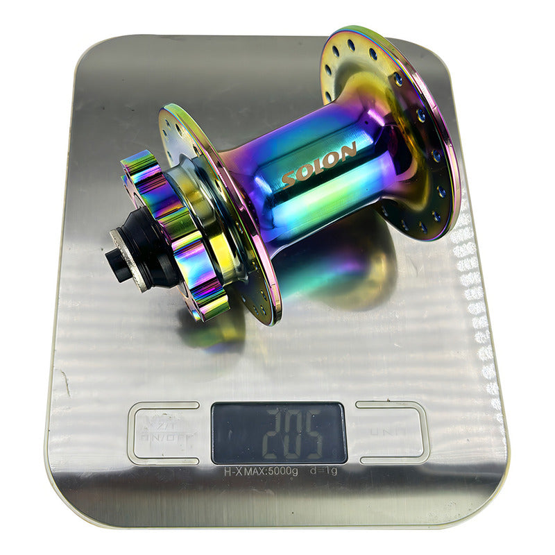 Manzanas Mtb Stunt Solon 906 Tornasol 6 Trinquetes 32 Huecos 6 Tornillos Compatible Con Eje Pasante