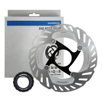 Disco Rotor Shimano Cl800 Ice Tech Centerlock 160mm Plateado
