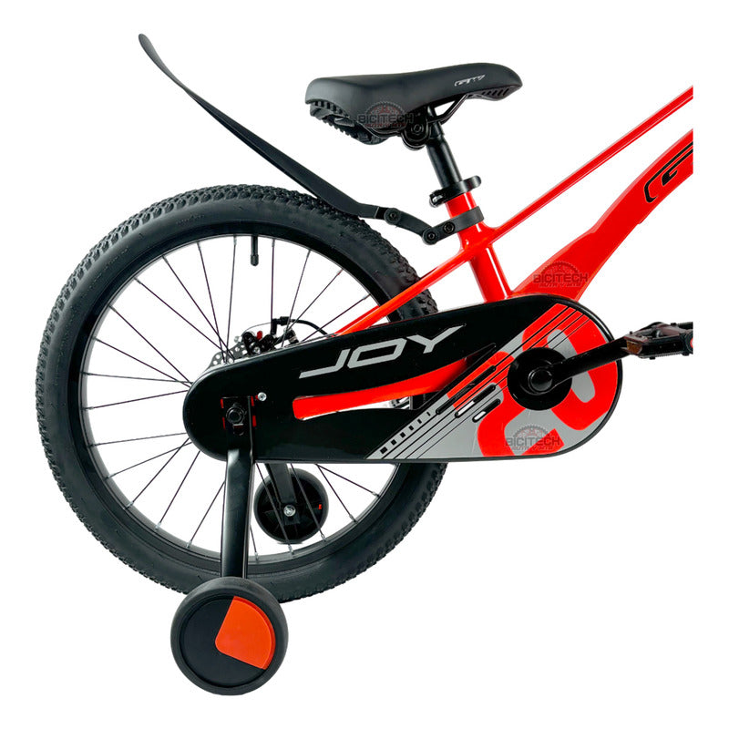 Bicicleta Niños Niñas Rin 20 Gw Joy Magnesio Ruedas Auxiliar
