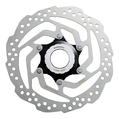 Disco De Freno De Rotor Shimano Rt10 De 160 Mm Con Bloqueo Central