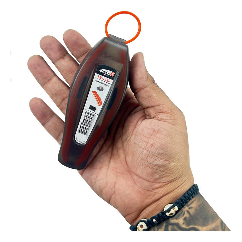 Kit De Parches Super B Tb 1120 Autoadhesivos Negro