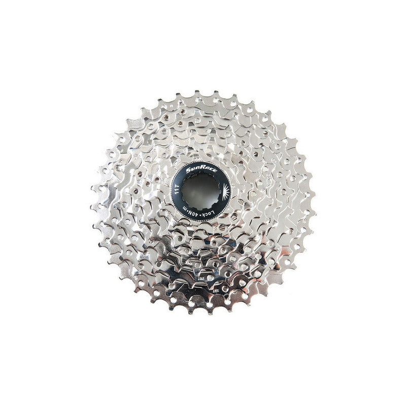 Pacha 9v M98 Sunrace 11-36t Compatible Shimano Bicicleta Velocidad Plateado