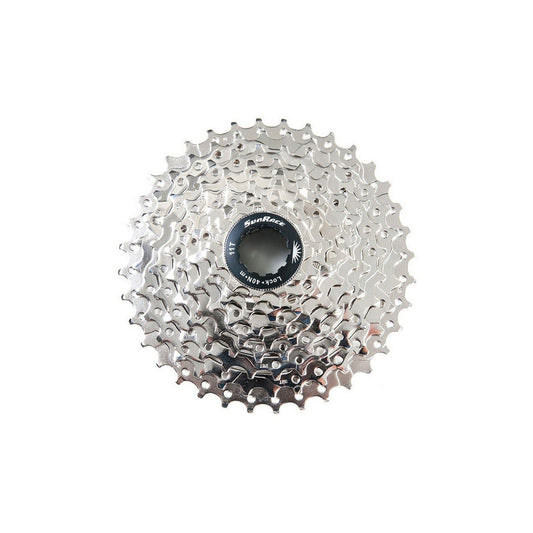 Pacha 9v M98 Sunrace 11-36t Compatible Shimano Bicicleta Velocidad Plateado