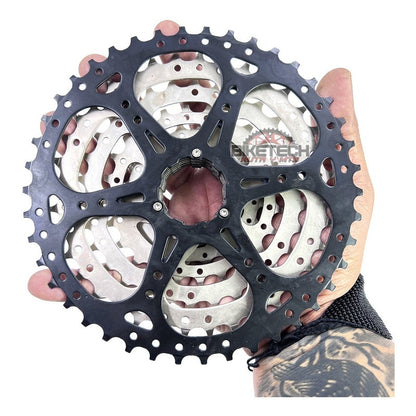 Cassette Gw 11-42 8v Pacha Para Bicicleta De Montaña Gris 11 42