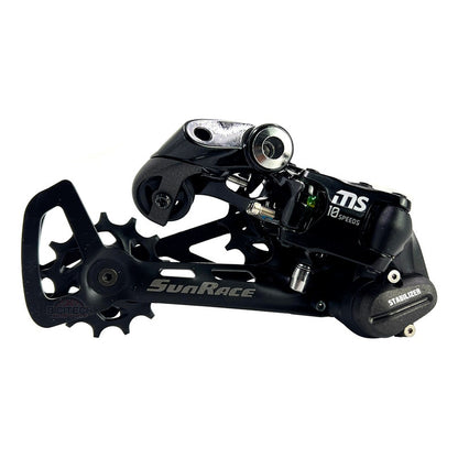 Tensor Sunrace Ms100 10 Velocidades Para Bicicleta Mtb Negro