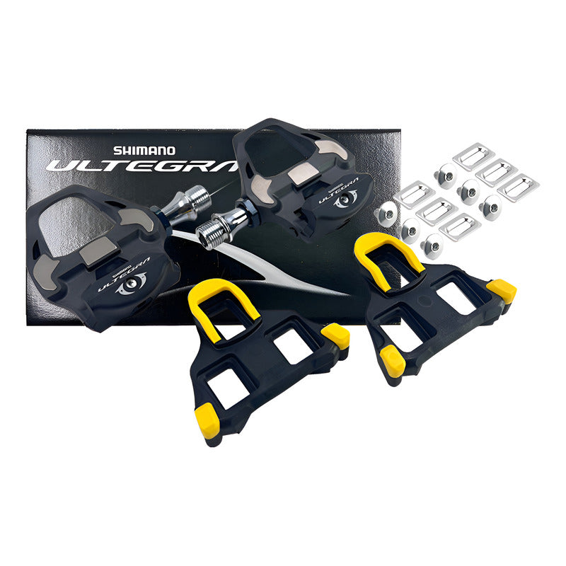 Pedales Shimano Ultegra R8000 En Carbono Negro