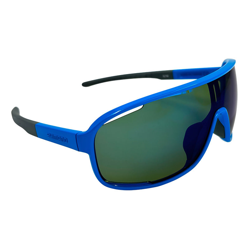 Gafas Ciclismo Shimano Technium Gravel Deportivas Espejada Azul
