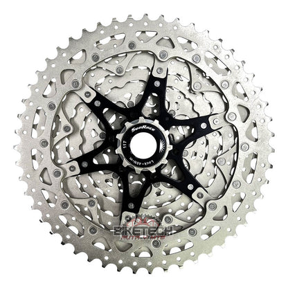Pacha Cassette Sunrace 10v Csms2 Mtb 11-51 10 Velocidades - Cromado - 11 - 51