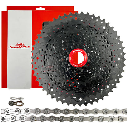 Pacha 11 Velocidades Sunrace Mx8 11-50 + Cadena Gw Sx11 Mtb Negro 11 50