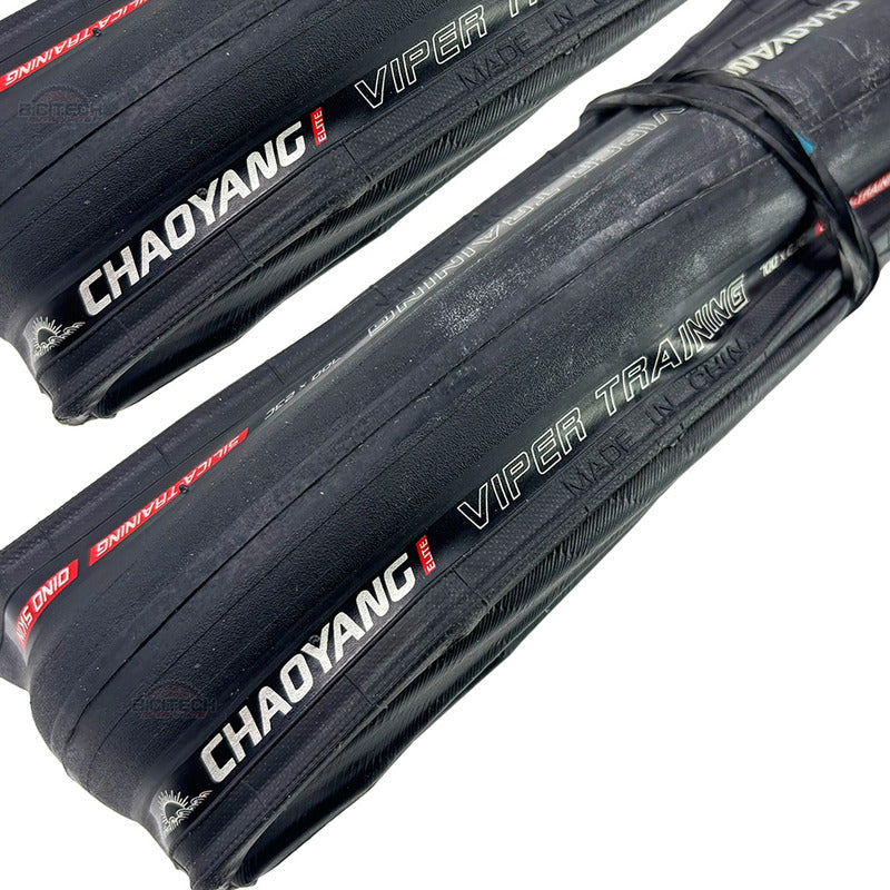 2 Llantas Chaoyang Plegables Viper 700x23 Bicicleta De Ruta Negro