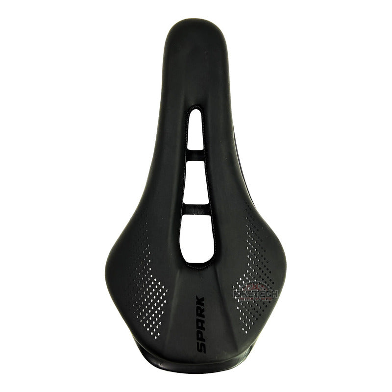 Silla Para Bicicleta En Gel Spark Confort Sillín Bicicleta Negro 26.5 Cm 14.2 Cm