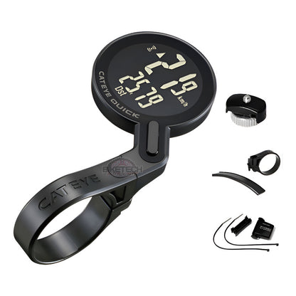 Ciclocomputador Cateye Quick Inalambrico Negro