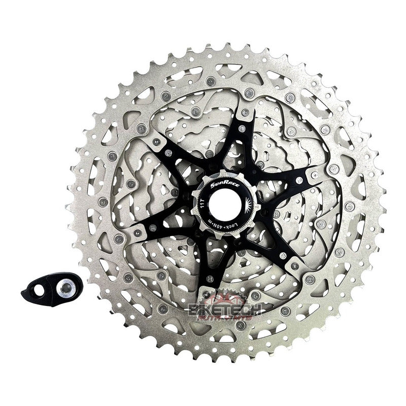 Pacha Cassette Sunrace 10v Csms2 Mtb 11-51 Extensión De Uña 11 51 Cromado