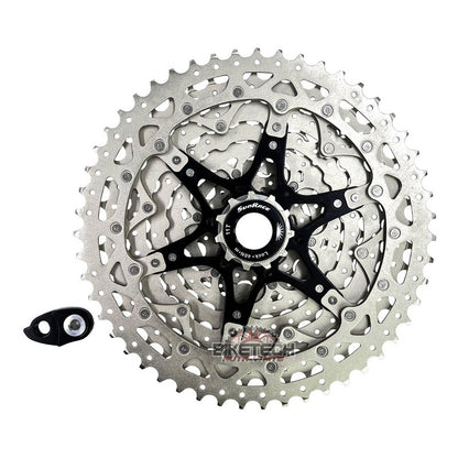 Pacha Cassette Sunrace 10v Csms2 Mtb 11-51 Extensión De Uña 11 51 Cromado