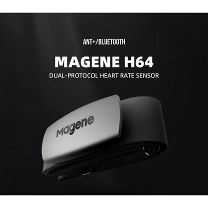 Monitor Cardíaco Magene H64 Torácico Bluetooth Ant+ Compatibilidad Garmin