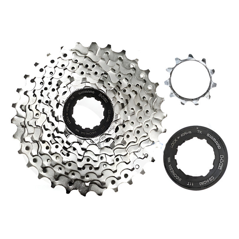 Pacha Cassette 8 Velocidades Shimano Claris Hg50 11-32 Ruta - Plateado - 11 - 32