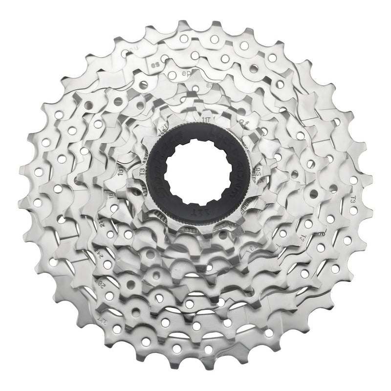 Pacha De 9 Velocidades Sunrace M96 11-32 Cassette Ruta Cantidad Máxima De Dientes 32 Cantidad Mínima De Dientes 11 Color Plateado