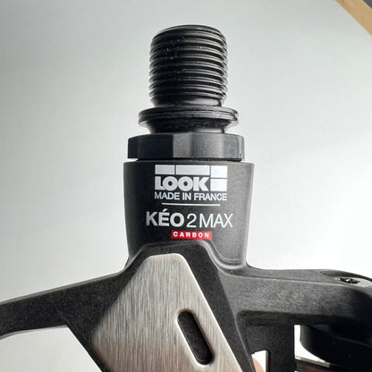 Pedales Para Bicicleta Ruta Look Keo 2 Max Carbón Ciclismo Negro
