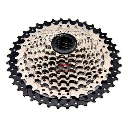 Pacha Piñonera Gw Hr9 11/42 9v 11-42 Dientes Cromado Acero Inoxidable Compatible Shimano