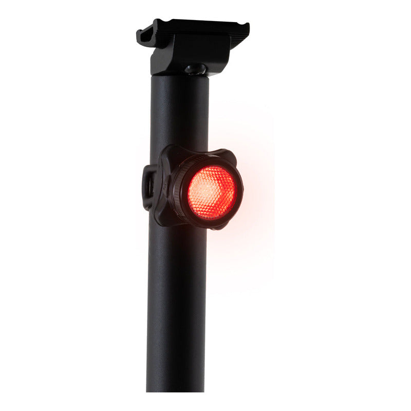Luz Trasera Stop Gw Ryden Bicicleta Rojo Azul Tipo Policía