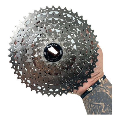 Pacha Cassette 9 Velocidades Sunrace M983 11-46 Mtb - Plateado - 11 - 46