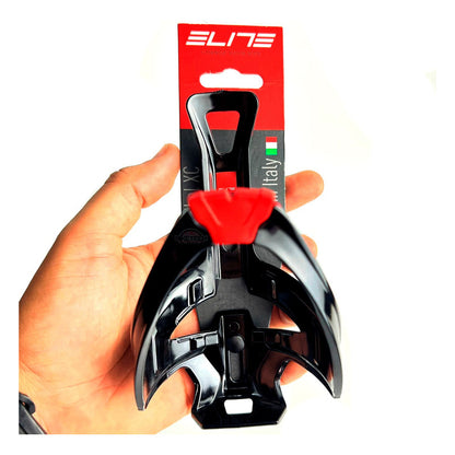 Porta Caramañola Elite Cannibal Xc Negro/ Rojo Ciclismo